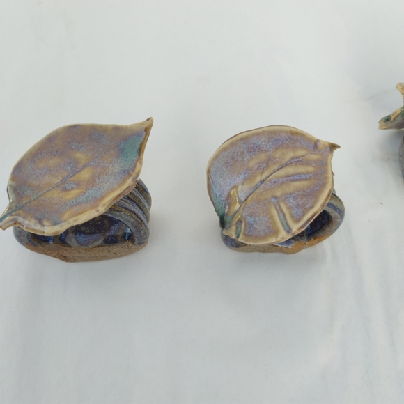 Handmade Pottery Napkin Rings - Picture 11 of 12